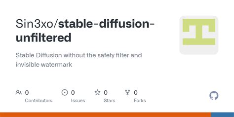 Stable Diffusion without the safety filter and invisible。